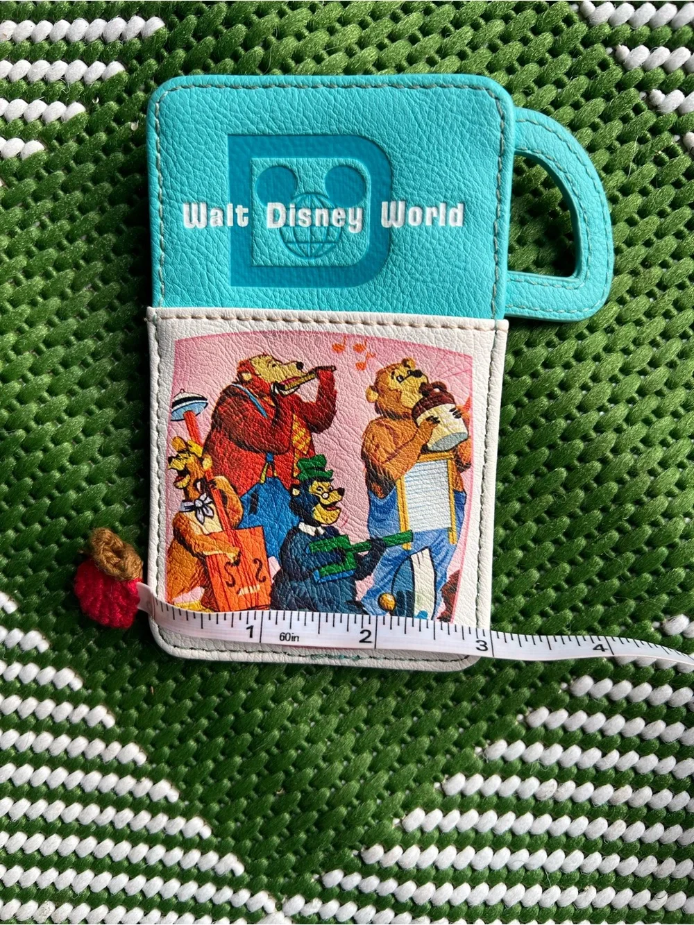 *NWOT- Disney Teal & White Walt Disney World Character Card Wallet